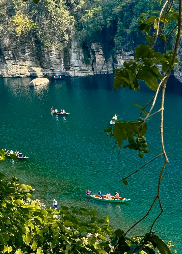 Dawki Suspension Bridge Meghalaya